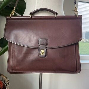 Coach Bintage Beekman Satchel briefcase Crossbody Bag Laptop No. 5266